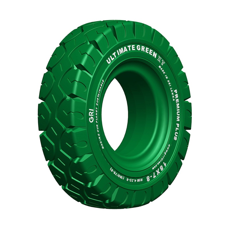 21x8x15 (533/203-381) GRI ULTIMATE GREEN XT Press On Band, Non-Marking, LUG, Solid, Green