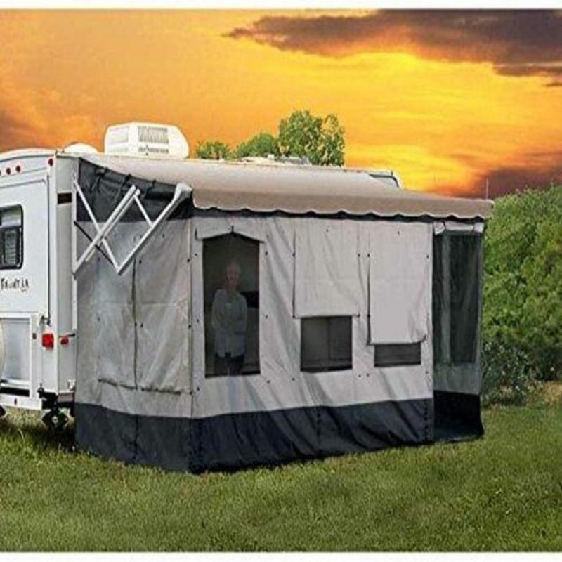 Carefree 291000 Vacation’r Screen Room Compatible with 10′ to 11′ Awning