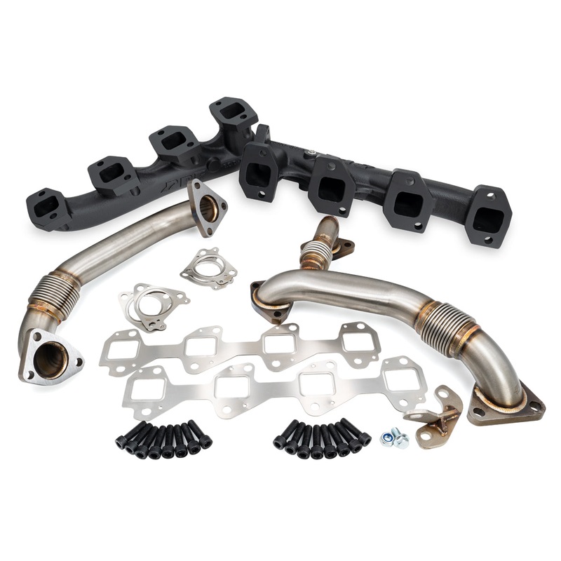 Manifolds and Up-Pipes GM 2004.5-2005 Y Pipe LLY – Black