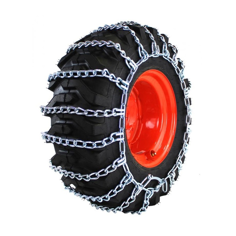 27×10.50-15 Skidder Skidsteer Round Twist Link 2 Link Spacing – 1 Pair