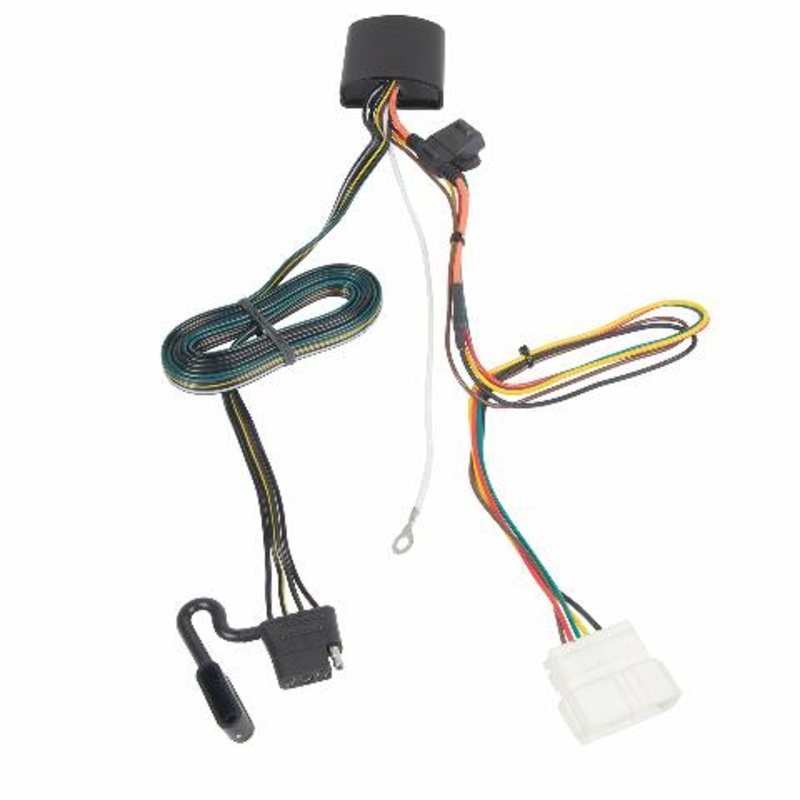 Tekonsha T-One T-Connector Harness, 4-Way Flat, Compatible with Select Honda Passport