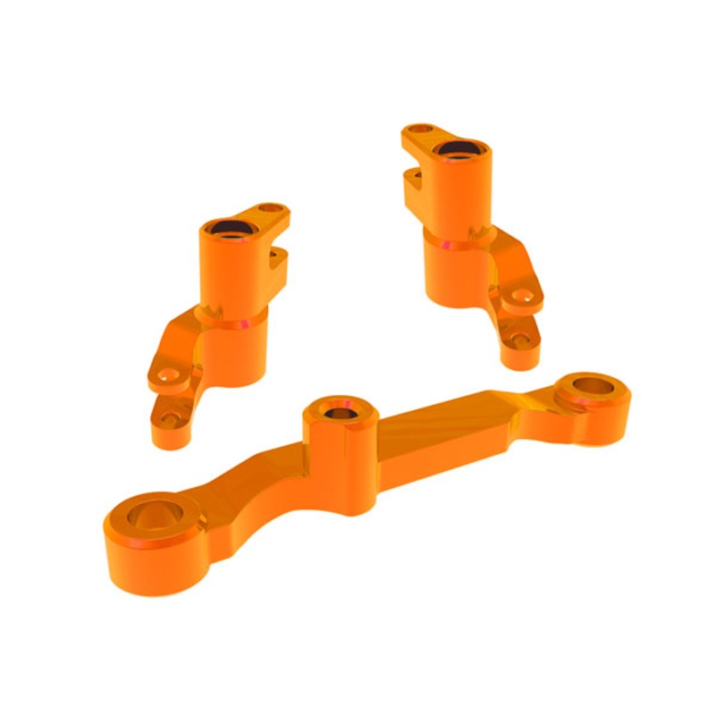 Traxxas Mini Maxx Aluminum Bellcranks ORNG