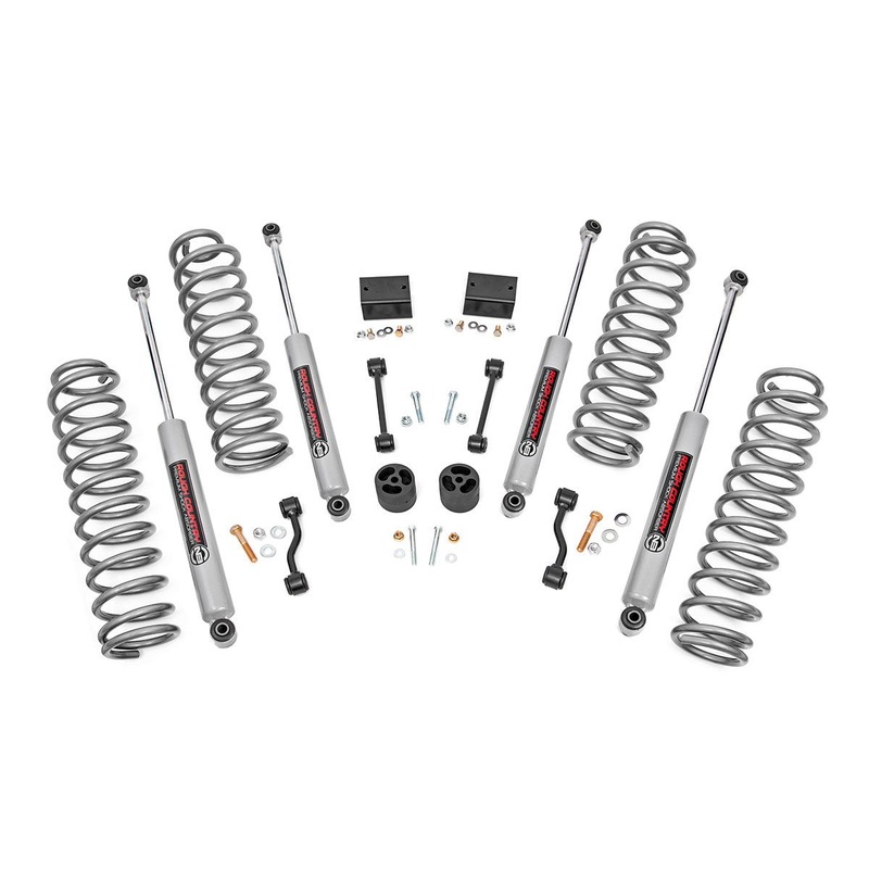 2.5 Inch Lift Kit | Coils | Jeep Wrangler Unlimited 4WD (2018-2023)