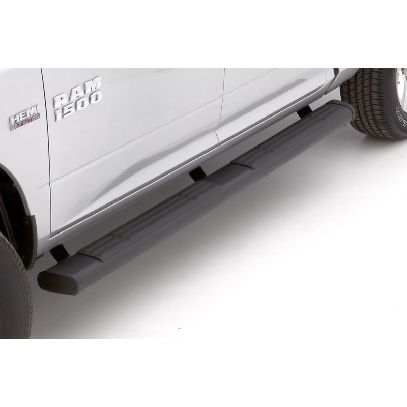 6Inch-Oval Straight Nerf Bars Composite Black 22268783