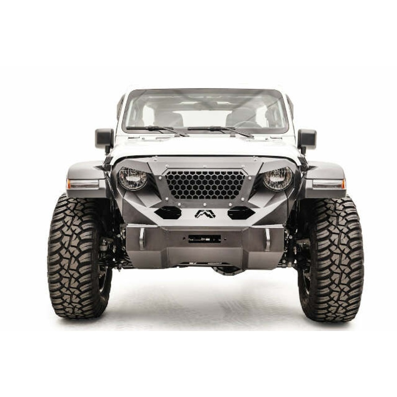 Fab Fours GR4650-1 Grumper Front Bumper Fits 18-21 Wrangler (JL)