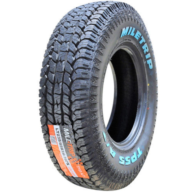 SET OF 2 MILETRIP TP55 A/T LT285/70R17 121/118Q, E (10 Ply) Light Truck Tires