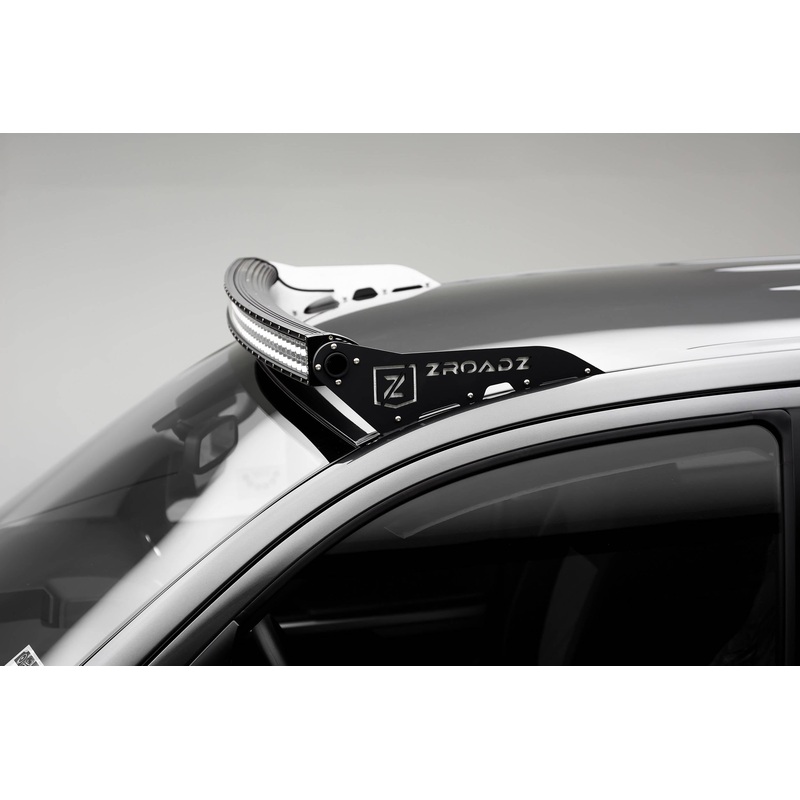 ZROADZ Z339641 Black Mild Steel Front Roof LED Bracket Fits 2007-2021 Toyota Tundra