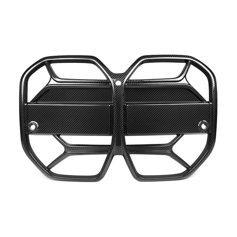 2022+ BMW i4 Carbon Fiber CSL Style Kidney Grilles | G26