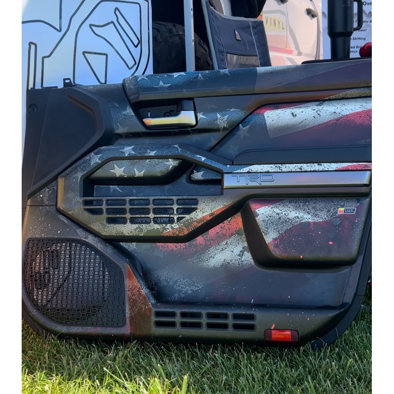 Taco Vinyl Door Skins for 4Runner (2025-2026)