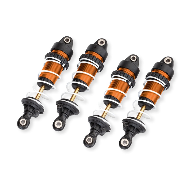 Traxxas Mini Maxx Aluminum GTR Shocks ORNG