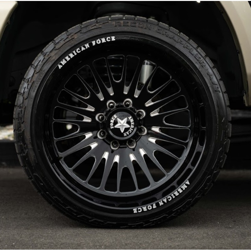 2014 RAM Laramie Longhorn Megacab Cummins – American Force Nexus Concave Wheels Pre-Mounted on Nitto Recon Grappler A/T Tires