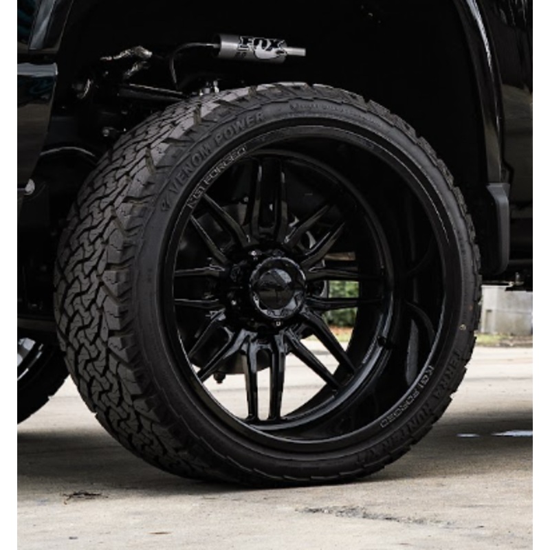 2021 Chevrolet 2500 High Country Duramax – KG1 Forged Aristo Wheels Pre-Mounted on Venom Terra Hunter Tires