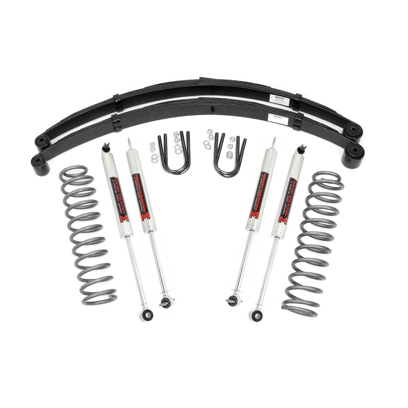 3 Inch Lift Kit | RR Springs | M1 | Jeep Cherokee XJ 2WD/4WD (1984-2001)