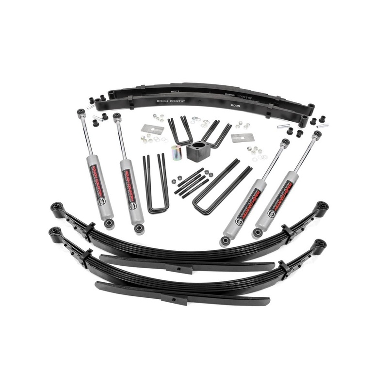 4 Inch Lift Kit | Rear Springs | Dodge W100 Truck/W200 Truck 4WD (1970-1974)
