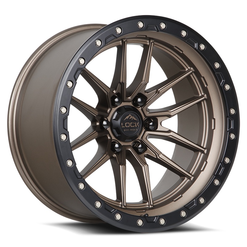 Lock Off-Road Krawler Wheel (Matte Bronze)