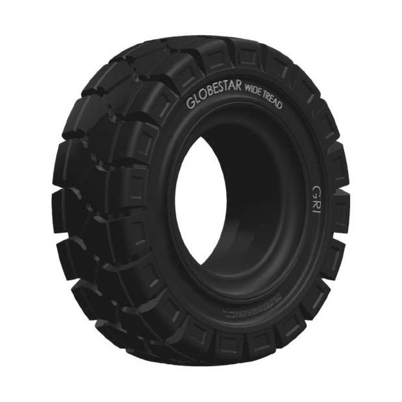 6.00-9/4.0 4″ GRI GLOBESTAR Wide Tread, Clip, Solid, Black