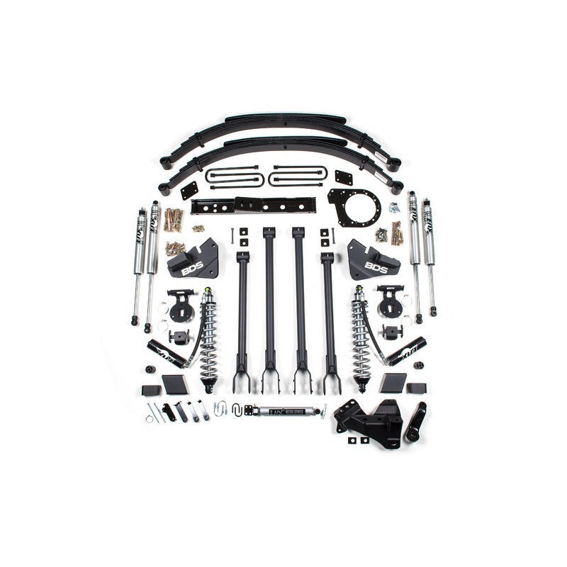 BDS Suspension 6″ 4-Link Arm Coil-Over Suspension System | Ford 2017-2019 F250/F350 4WD Diesel Only 1527F