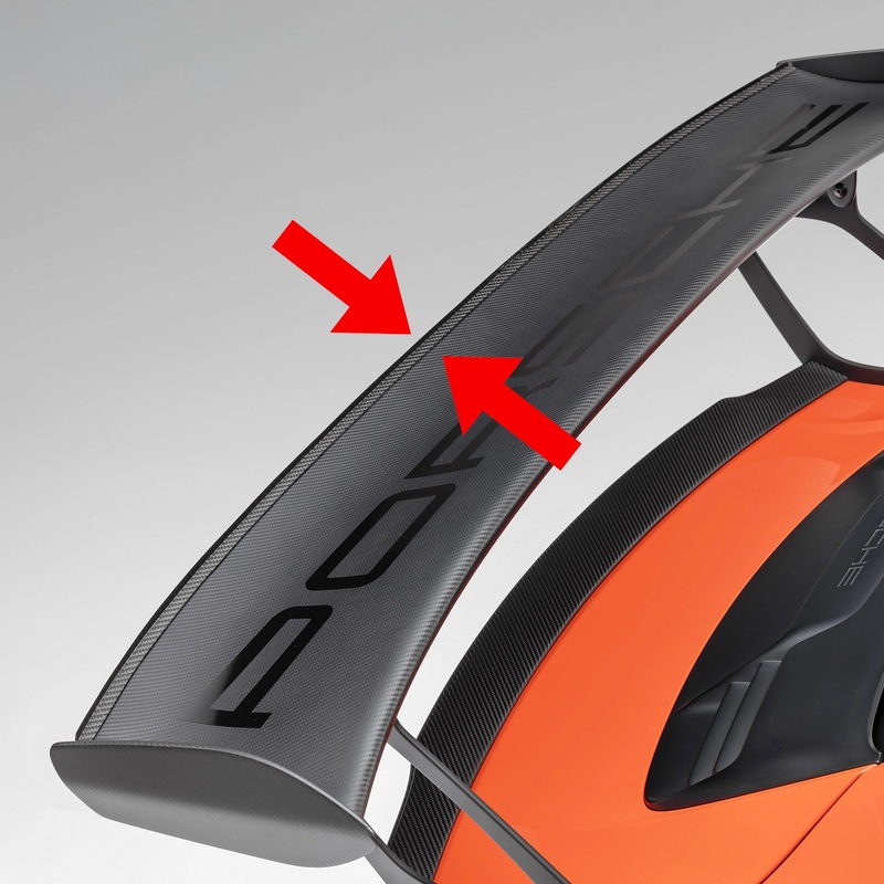 Vorsteiner – Porsche 991.1 911 GT3RS Gurney Flap