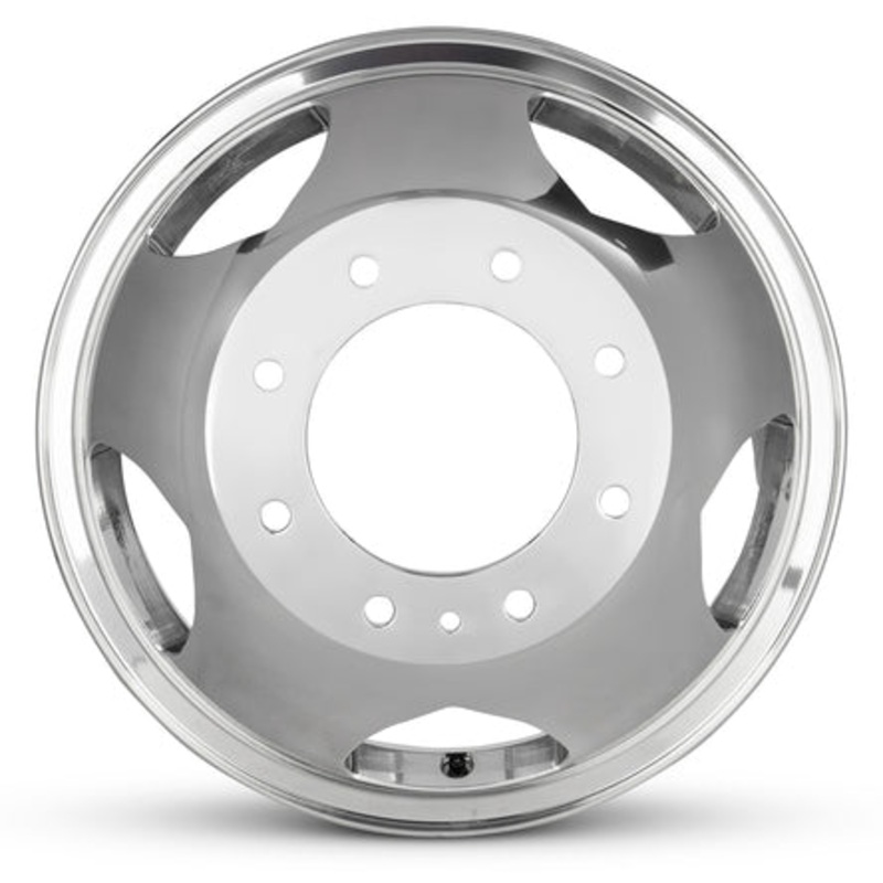 17×6.5 Road Roady RRW-5520 11-UP GM DUALLY Aluminum Wheels 8×210 Set of 6 (Fits Stock Tire Sizing)