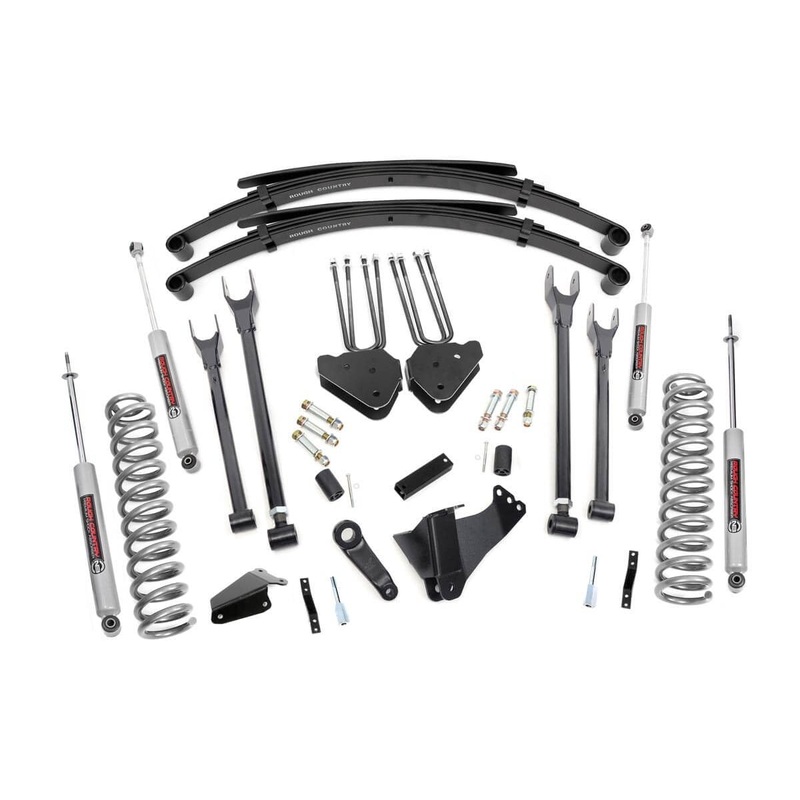 6 Inch Lift Kit | Diesel | 4 Link | RR Spring | Ford F-250/F-350 Super Duty (05-07)