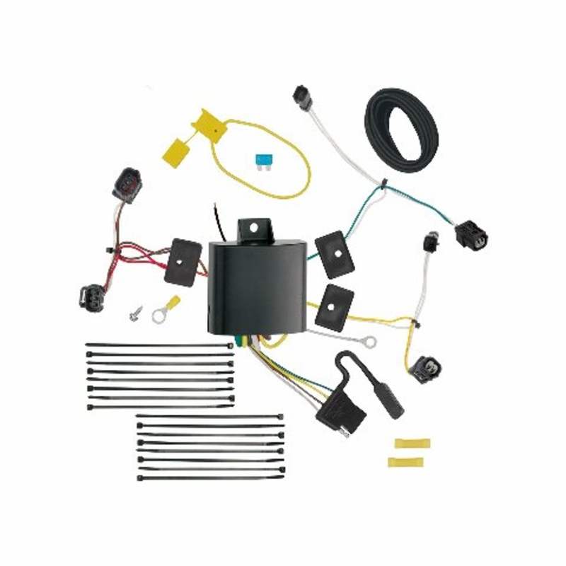 Tekonsha T-One T-Connector Harness, 4-Way Flat, Compatible with Select Acura TLX