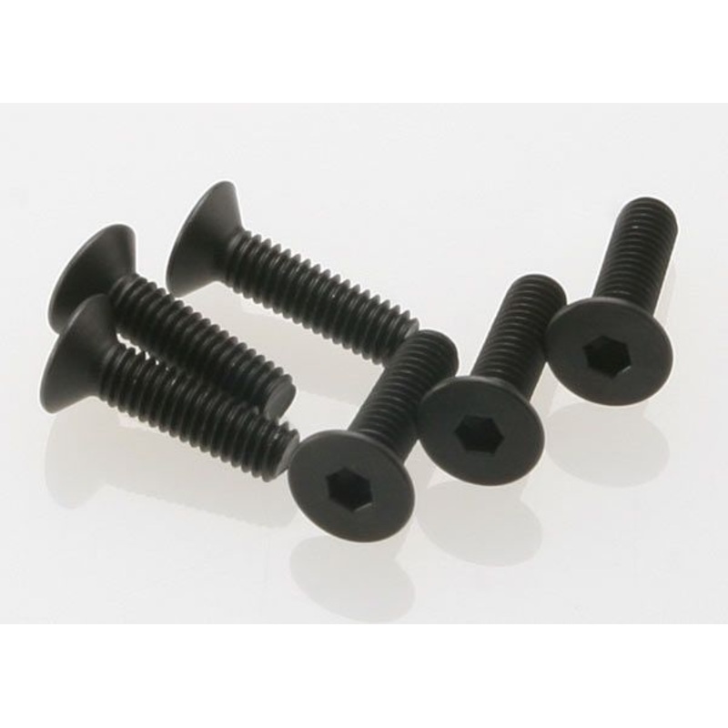 Traxxas Screws Countersunk 4x15mm Hex