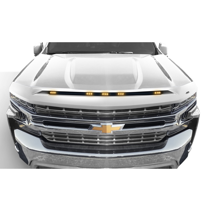 Aeroskin Lightshield Color-Match Hood Protector Summit White 753168-GAZ