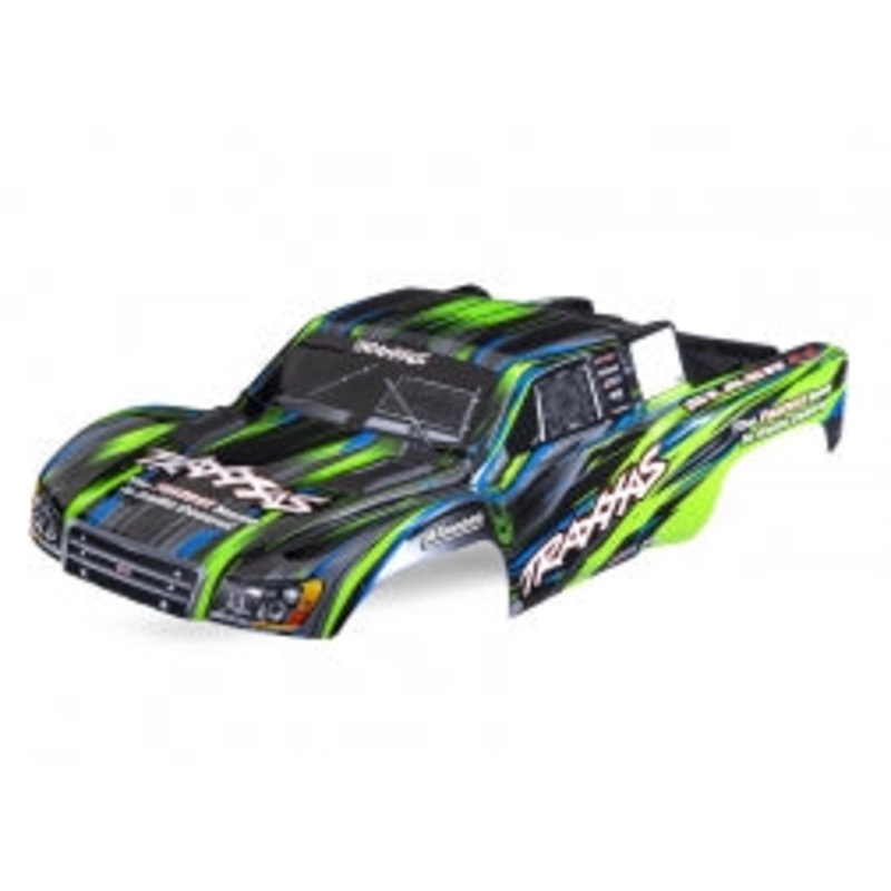 Traxxas Body, Slash 4X4, green