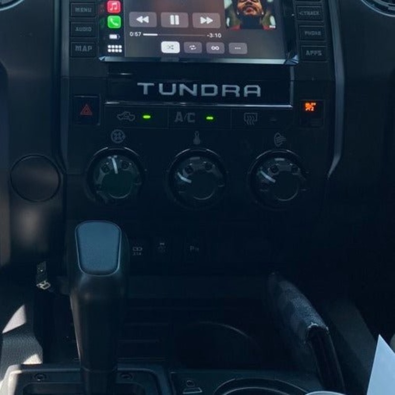 Tufskinz Single Climate Control Radio Letter Inserts for Tundra (2014-2021)