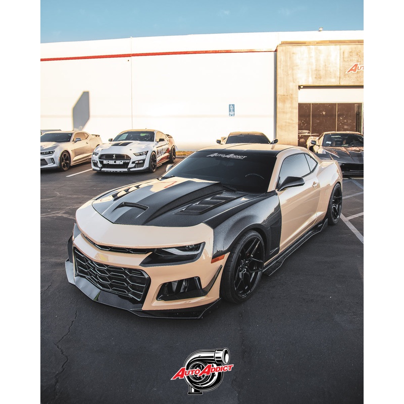 2010-2015 CHEVY CAMARO TERMINATOR GT FULL CARBON FIBER HOOD