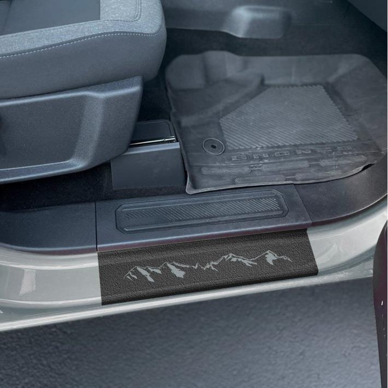 Tufskinz Door Sill Protection Overlays for Ford Bronco (2021-2024)