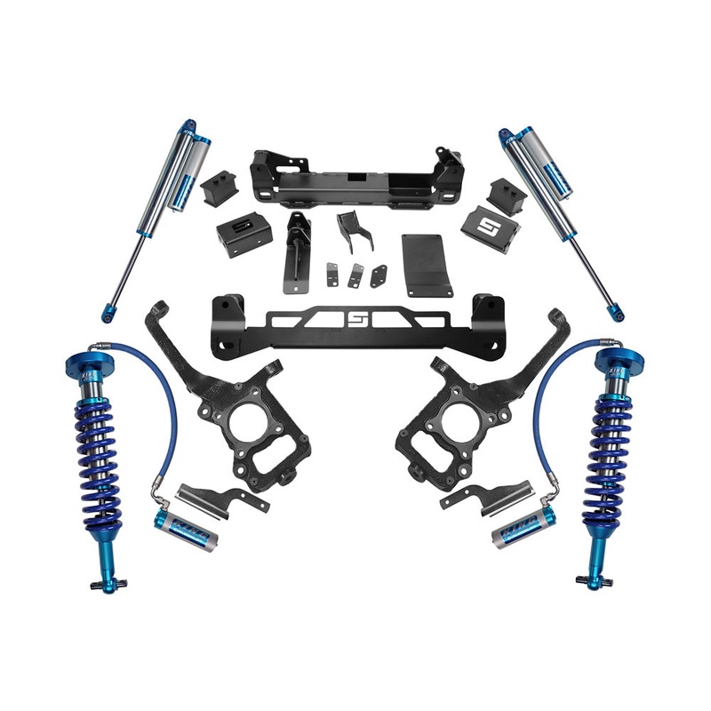 6″ King Edition Lift Kit – 21-22 F150 w/Kng Frt Coilovers/King Res Rr Shocks 4WD K130KG