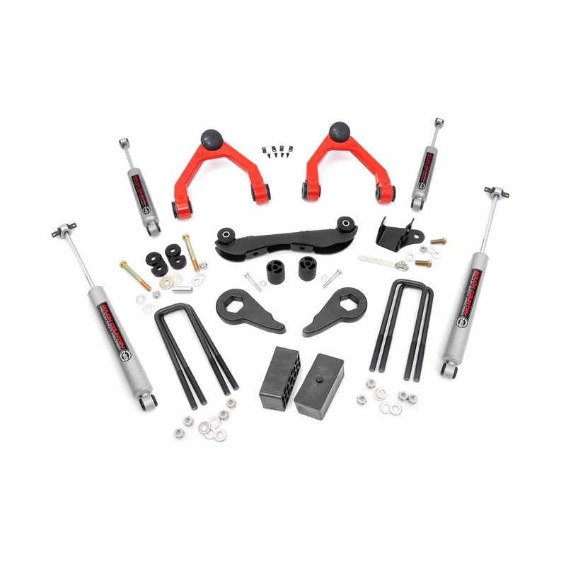 2-3 Inch Lift Kit | Rear Blocks | Chevy C1500/K1500 Truck & SUV 4WD (88-99)