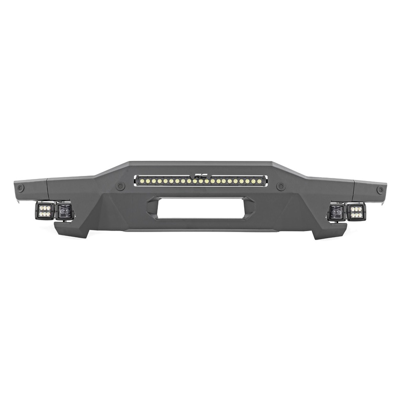 Front Bumper | Modular | Stubby Wings | Flood | Fog | Ford Bronco 4WD (21-24)