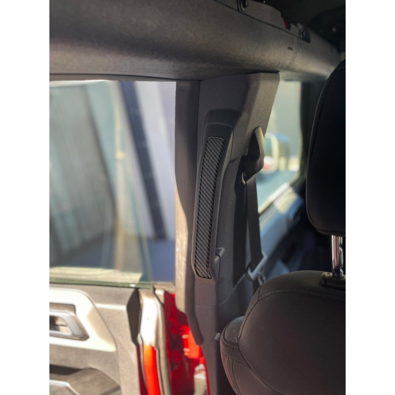 Tufskinz Rear Grab Rail Accent Trim for Ford Bronco (2021-2024)