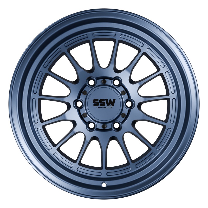 SSW Off-Road Dakar Wheel / Matte Blue / 17X9.0 -25