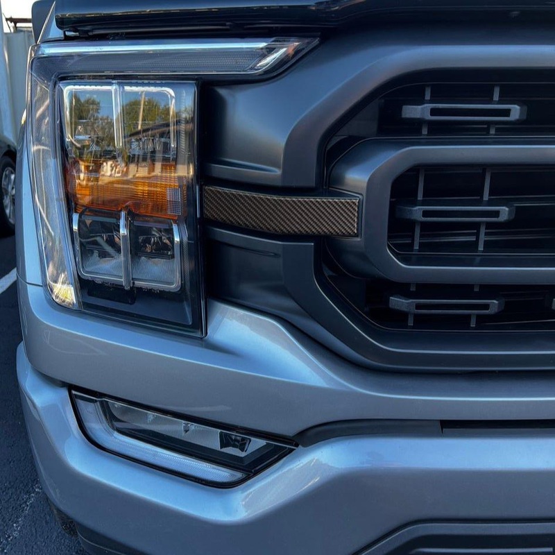 Tufskinz Grill Accent Overlays for Ford F-150 (2021-2023)