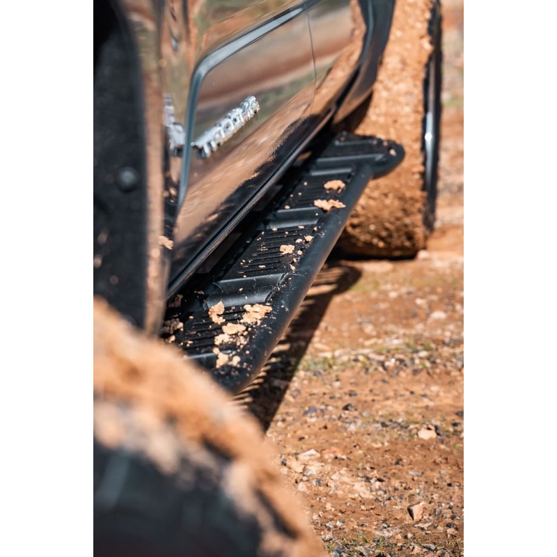 WESTCOTT DESIGNS 2024-2025 Toyota Tacoma 4WD Short Bed 20 Degree Angle Rock Sliders –  Black Powder Coated Finish