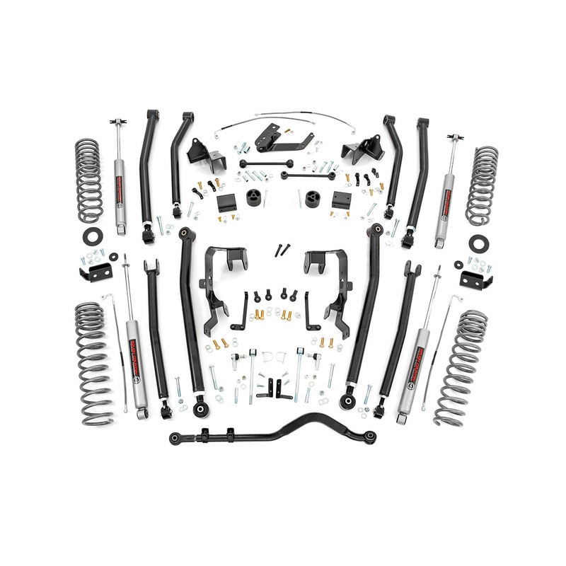 4 Inch Lift Kit | Long Arm | 2 Door | Jeep Wrangler JK 4WD (2007-2011)