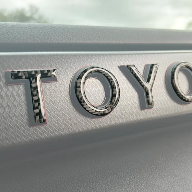 Tufskinz Pro Glovebox Letter Overlays for Tundra (2022-2024)