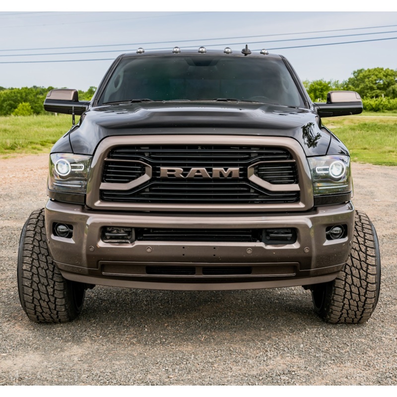 2010-2018 to 2018 RAM 2500/3500 Grille Conversion – Custom Painted