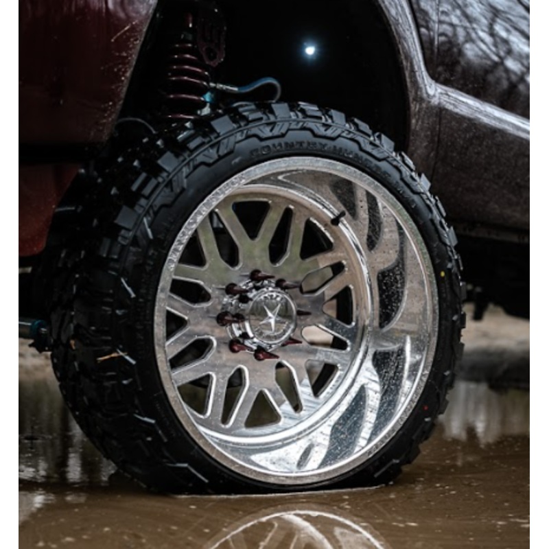 2015 Ford F250 Platinum Powerstroke – American Force Trax Wheels Pre-Mounted on Fury Country Hunter Tires