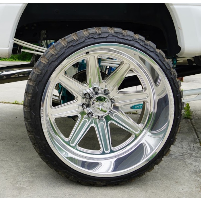 2018 Ford F250 Limited – American Force Peak Concave Wheels Pre-Mounted on Fury Country Hunter M/T Tires