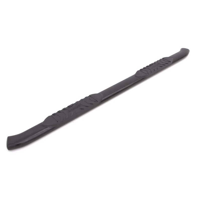 5 In Curved Oval Nerf Bars Stainless Steel Black 24276750