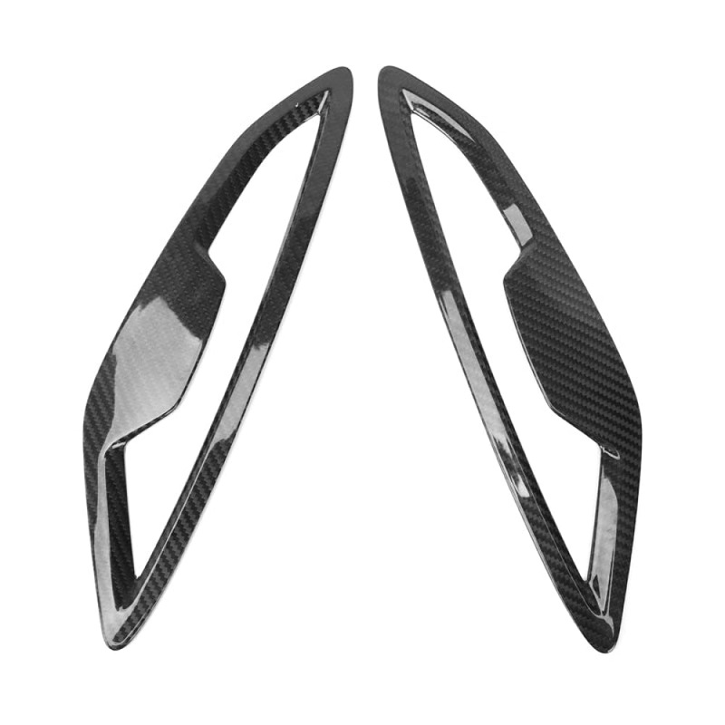 2019+ BMW 8-Series Carbon Fiber Side Fender Vent Trim | G14/G15/G16