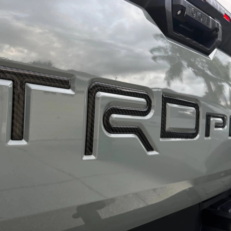 Tufskinz Pro Tailgate Letter Inserts for Tundra (2022-2025)