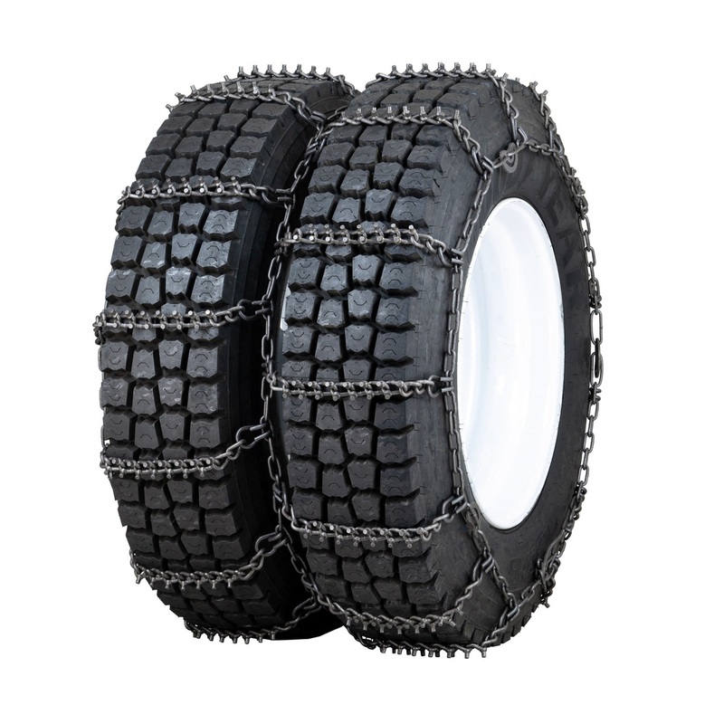 11.00-20 Nordic Studded Alloy Truck Chain Dual/Triple – 7MM Cam Style – 1 Pair