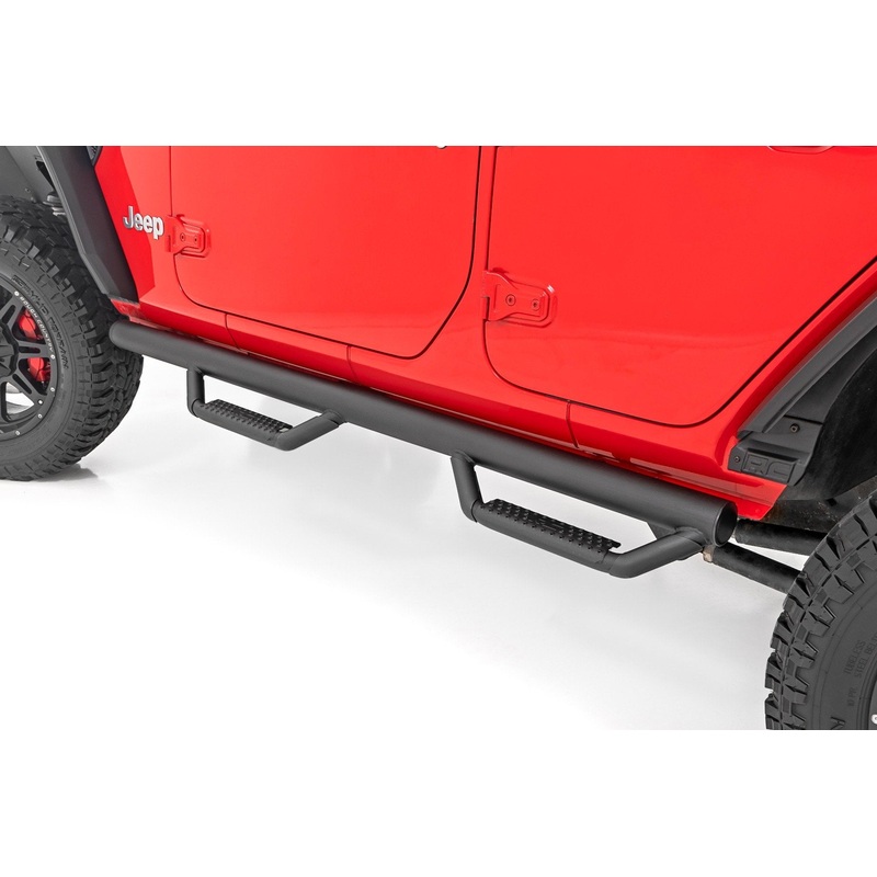 Nerf Steps | Wheel to Wheel | 4 Door | Jeep Wrangler Unlimited 2WD/4WD (07-18)