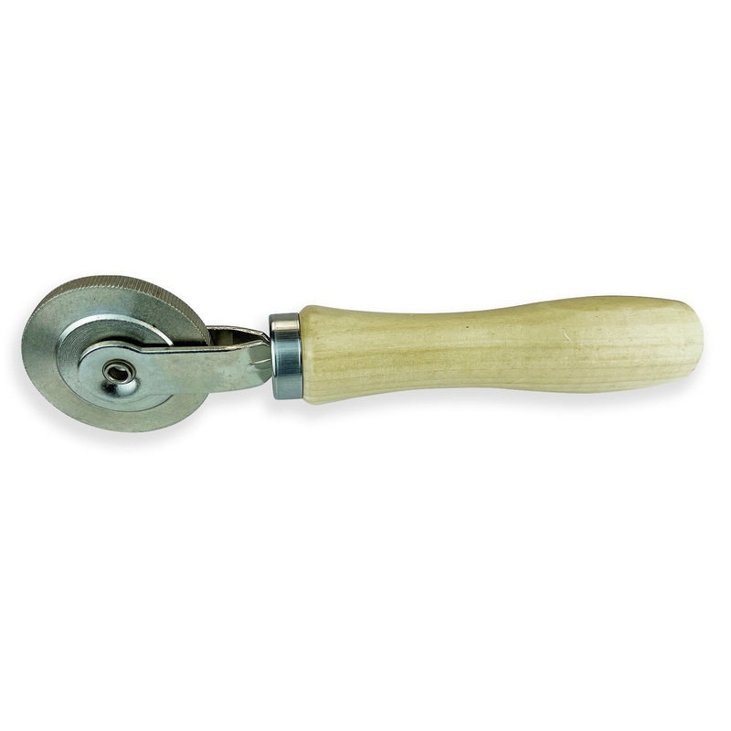 Tire Repair Wooden Handle Corrugated Ball Bearing Stitcher by TYK Industries – various sizes available