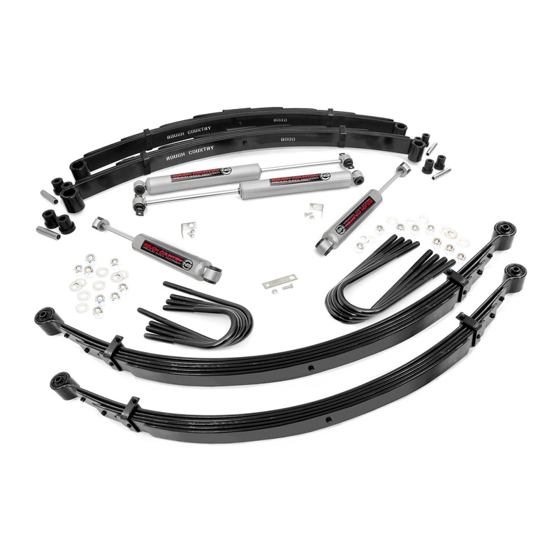 2 Inch Lift | 52 Inch Rear Springs | Chevy/GMC 3/4-Ton Suburban/C25/K25 Truck (77-87)